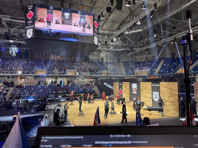 ScreensPro driving scoreboards at the STIHL Timbersports World Championship