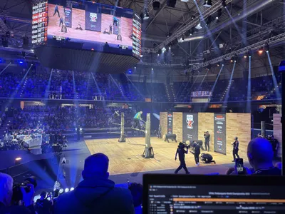 ScreensPro driving the big screen at the STIHL Timbersports World Championship