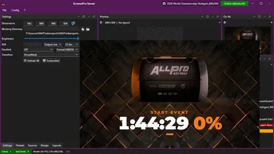 ScreensPro rendering a sponsor product animation